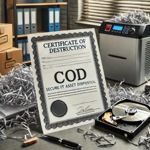 Certificate of Destruction